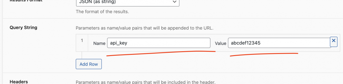 API Key in Query String | WPGetAPI