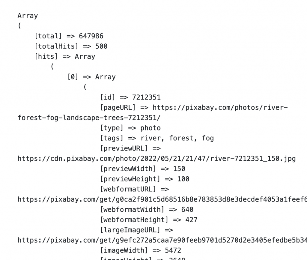 Format API to Image Gallery - WPGetAPI