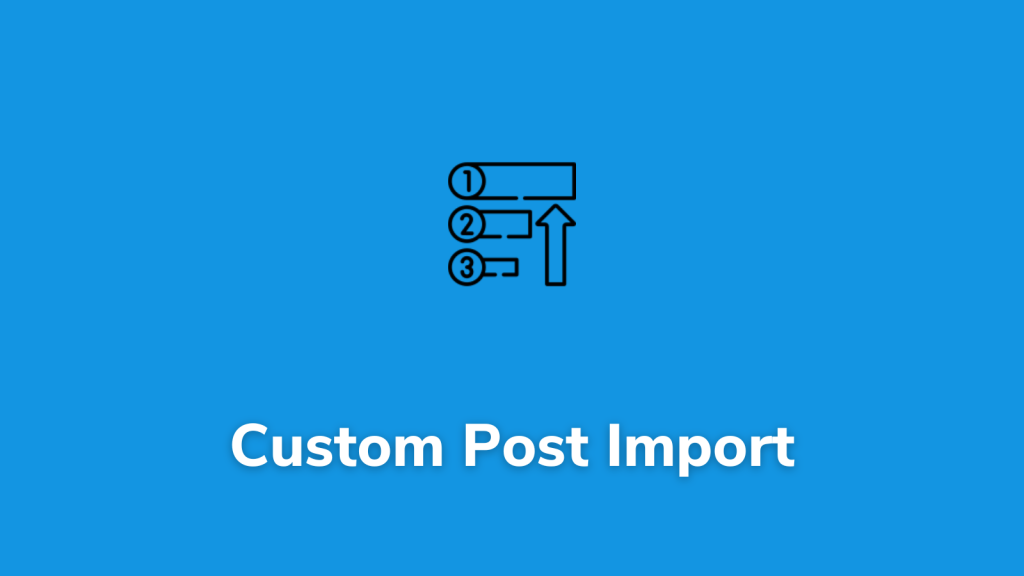 WordPress API Plugin - Custom Post Import Plugin