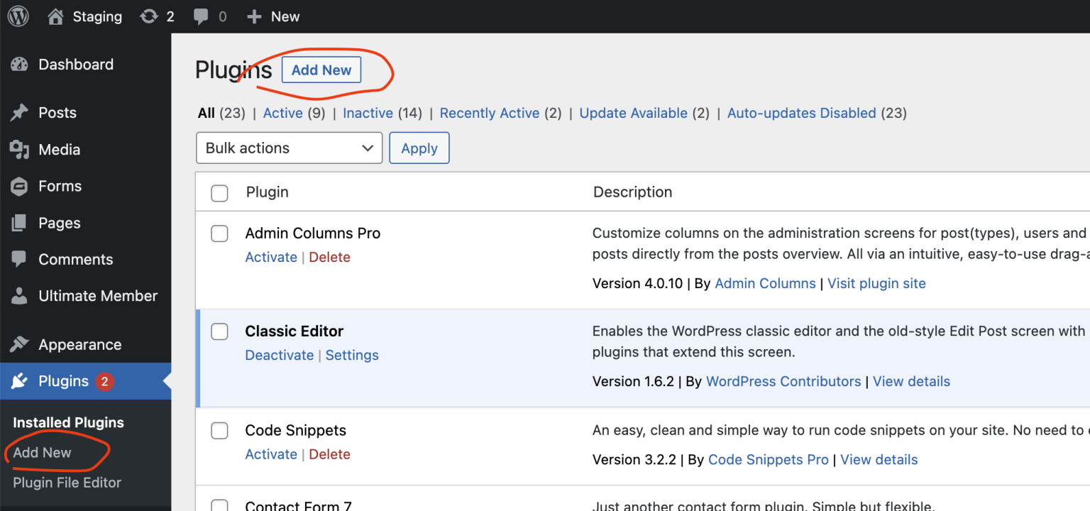 Installation - WPGetAPI