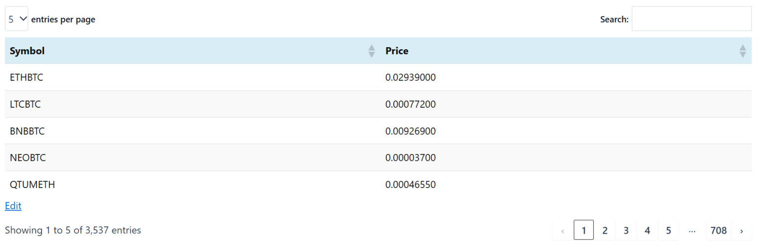 TablePress Table to API - WPGetAPI